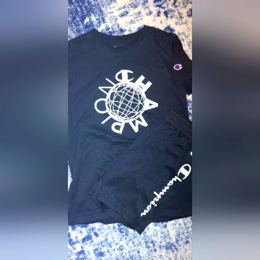 Champion 2 pc Shorts Set